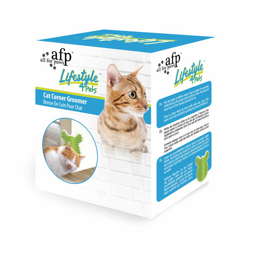 Cat Corner Groomer With Catnip
