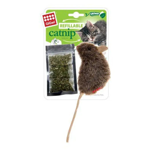Refillable Catnip Characters - Mouse
